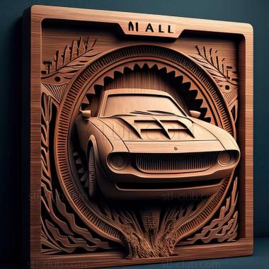 3D модель Maserati Indy (STL)